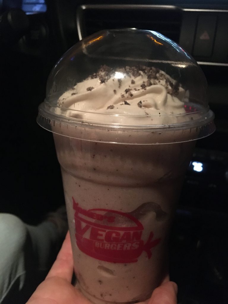 Romeo's vegan milkshake